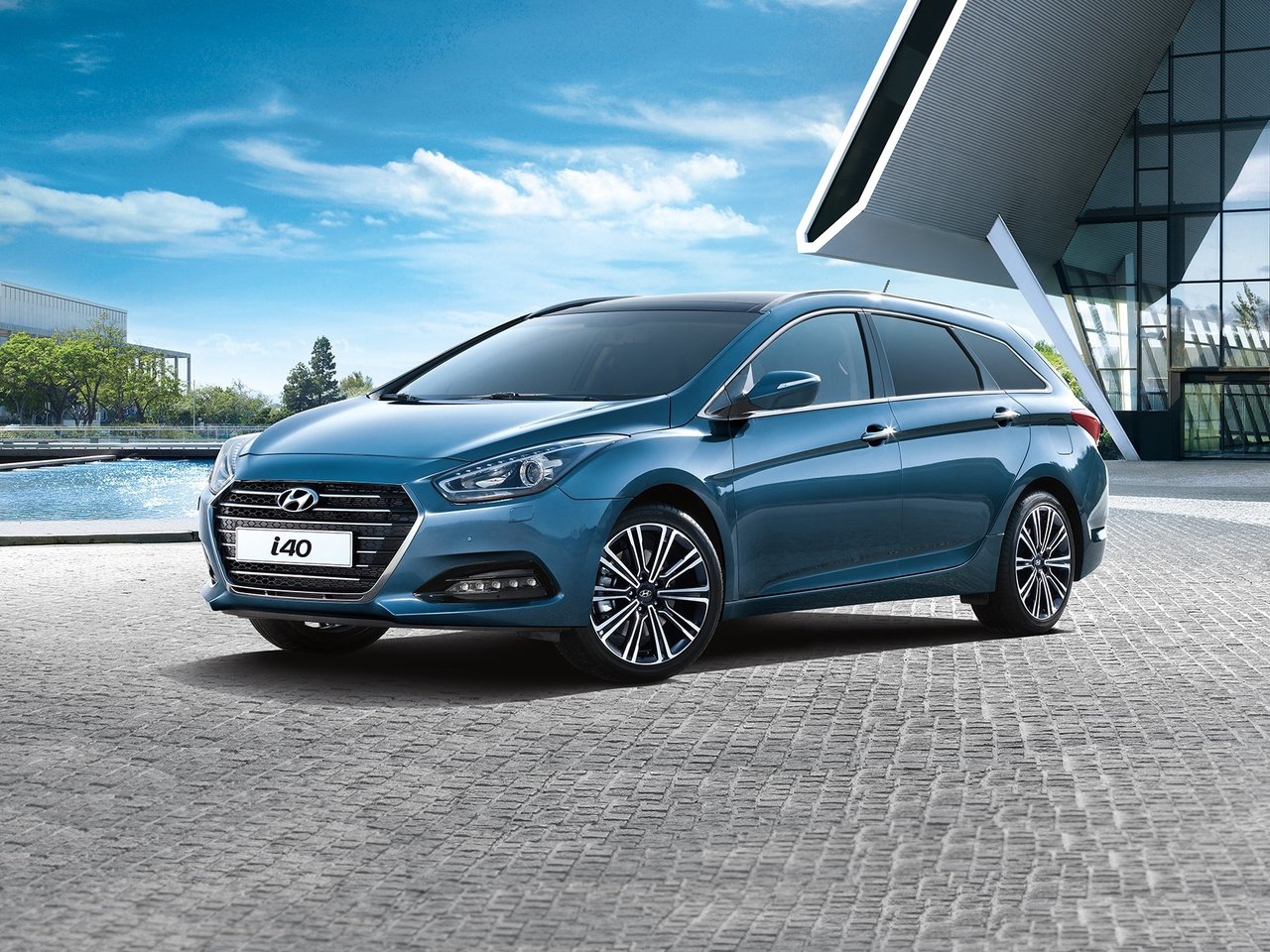 Hyundai i40 I Рестайлинг 2015 2019 универсал 5 дв. бензин передний 2