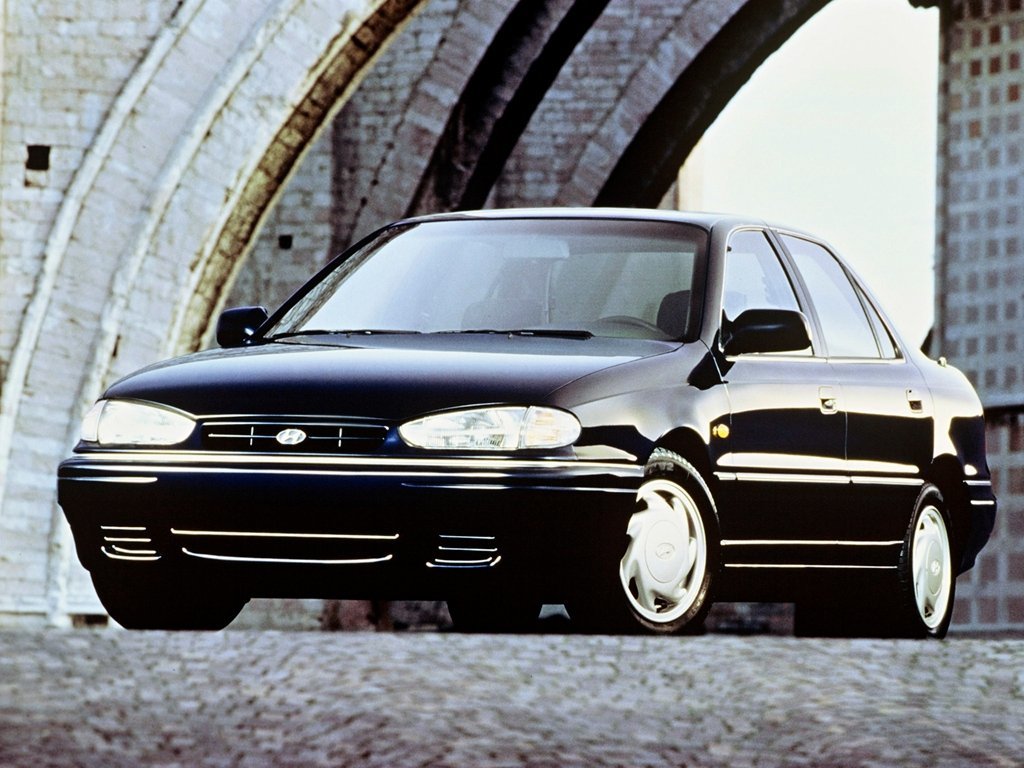Hyundai Elantra I (J1) 1990 1995 седан бензин передний 1.8