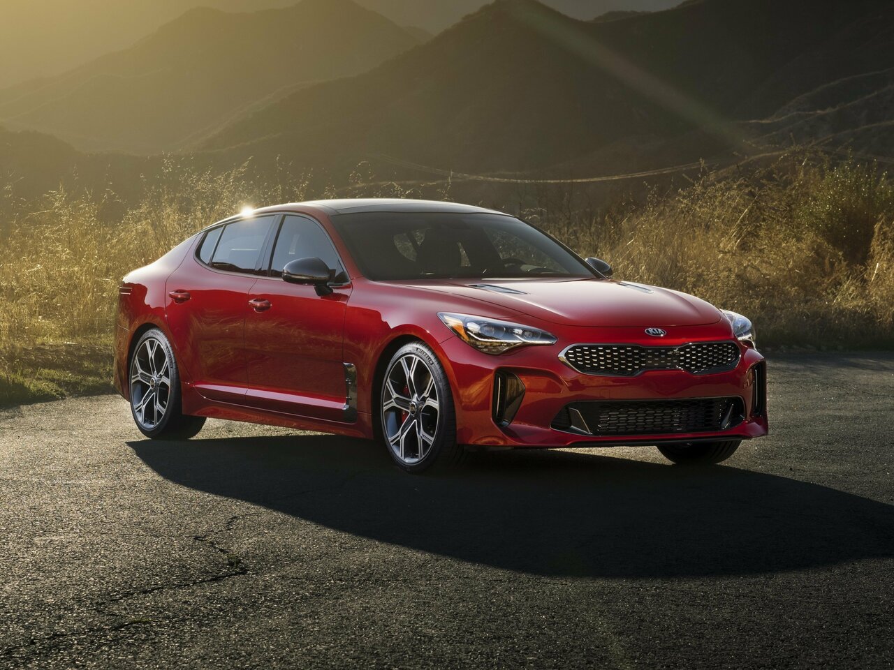 Kia Stinger I 2017 2021 лифтбек бензин задний 3.3