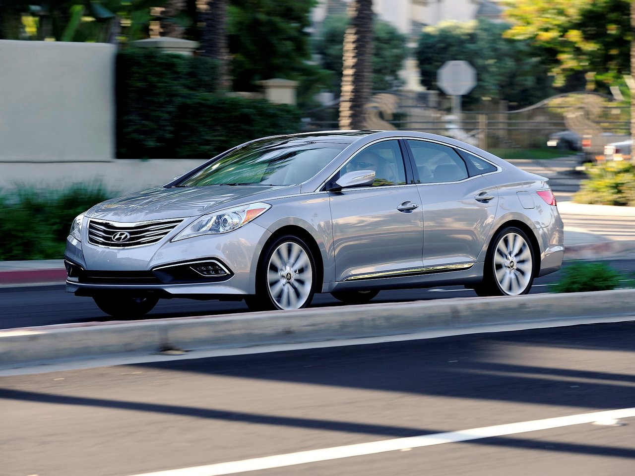 Hyundai Azera II Рестайлинг 2014 2016 седан бензин передний 3