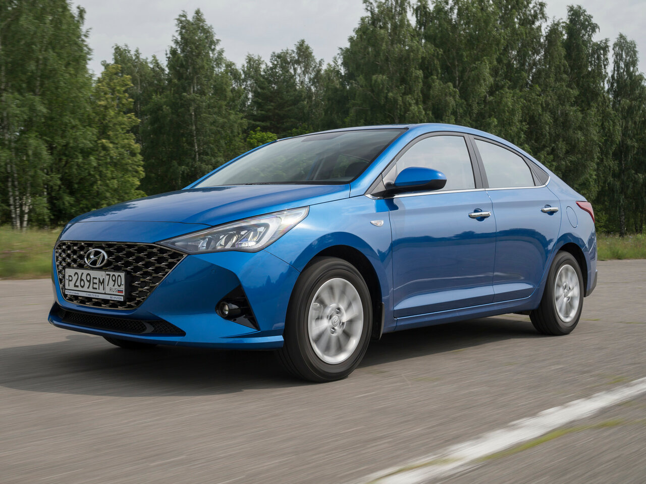 Hyundai Solaris II Рестайлинг 2020 2022 седан бензин передний 1.6