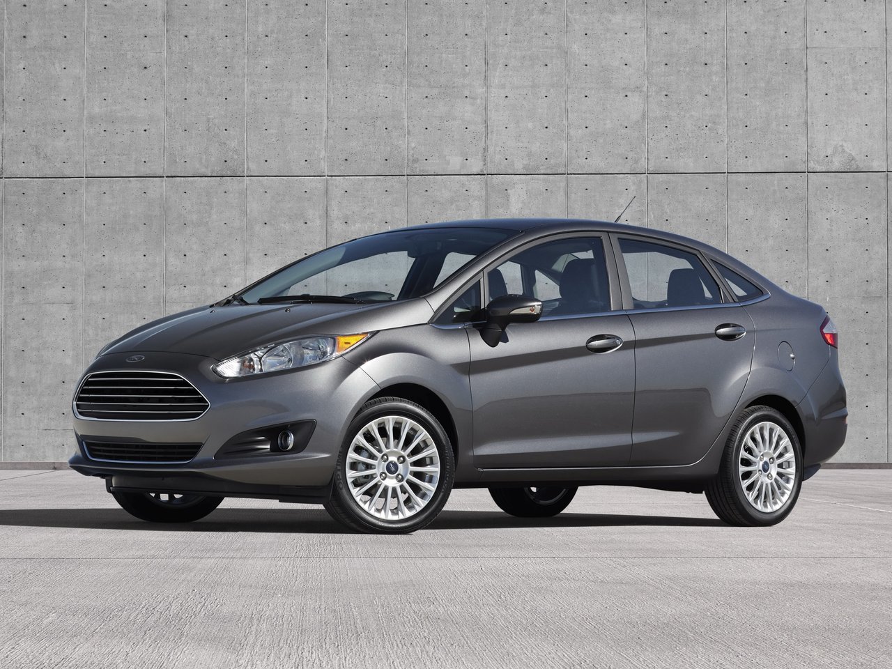 Ford Fiesta Mk6 Рестайлинг 2012 2019 седан бензин передний 1.6