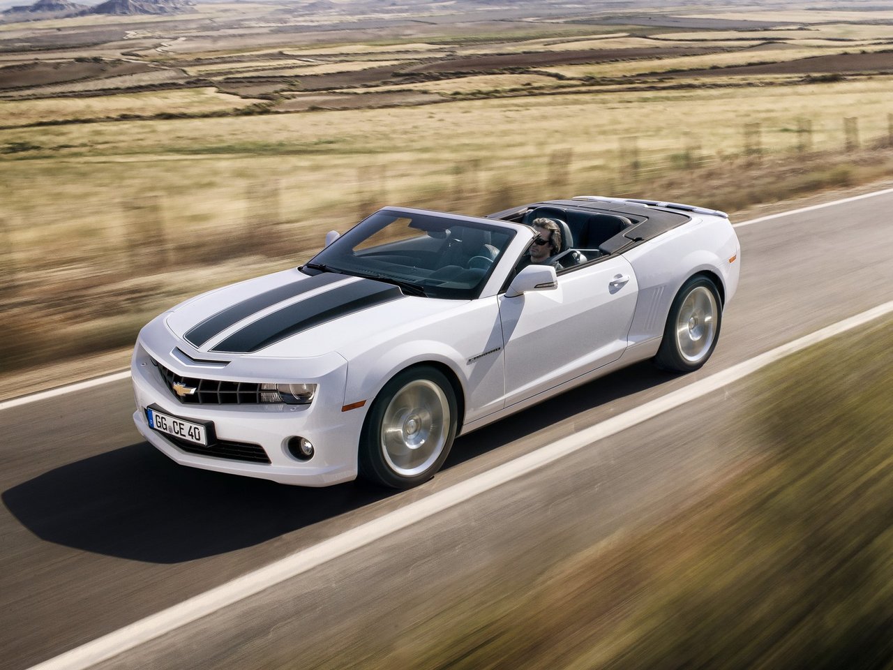 Chevrolet Camaro V 2009 2013 кабриолет бензин задний 3.6
