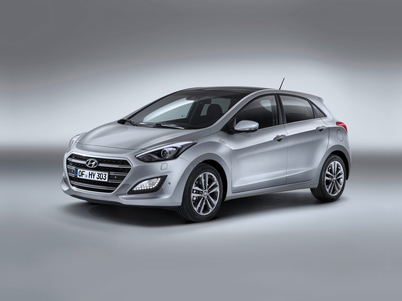 Hyundai i30 II Рестайлинг 2015 2017 хэтчбек 5 дв. бензин передний 1.4